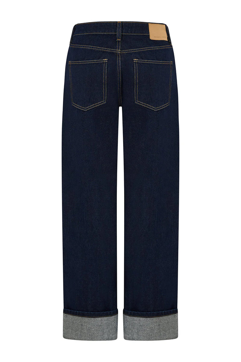 Seventy + Mochi Stevie Turn Up Jeans - Blue Moon