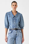 Seventy + Mochi Tali Denim Top - Newport
