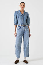 Seventy + Mochi Tali Denim Top - Newport