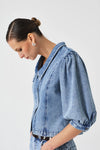 Seventy + Mochi Tali Denim Top - Newport