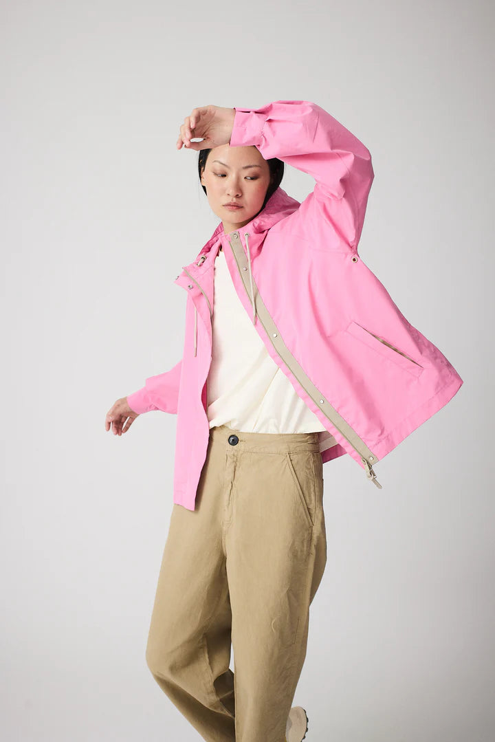 Tanta Dhuda Raincoat - Pink Cosmos