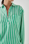 Rails Elle Shirt - Clover Stripe