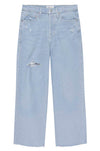 Rails Getty Cropped Wide Leg Jeans - Oceanview Distress