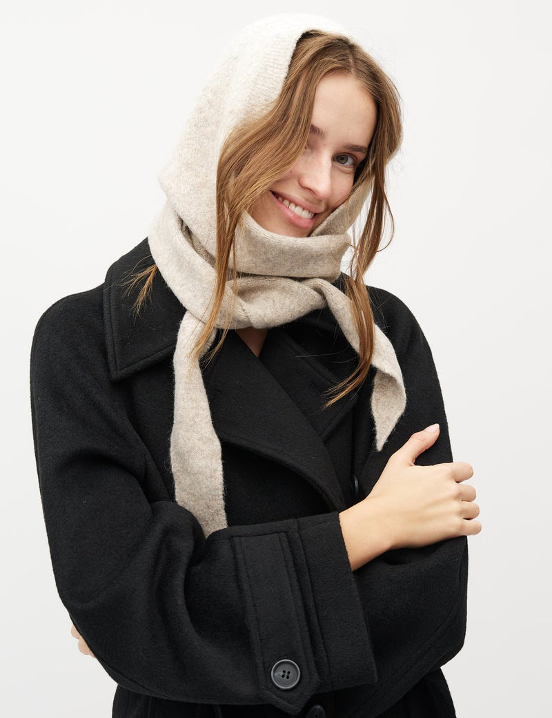 MbyM Wrappi Scarf - Light Taupe Melange