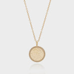 Anna Beck Classic Large Medallion Necklace - Gold