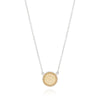 Anna Beck Dotted Disc Necklace - Gold