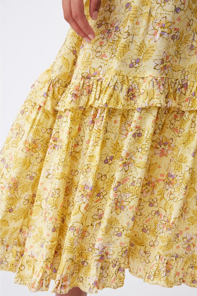Suncoo Carine Dress  - Yellow