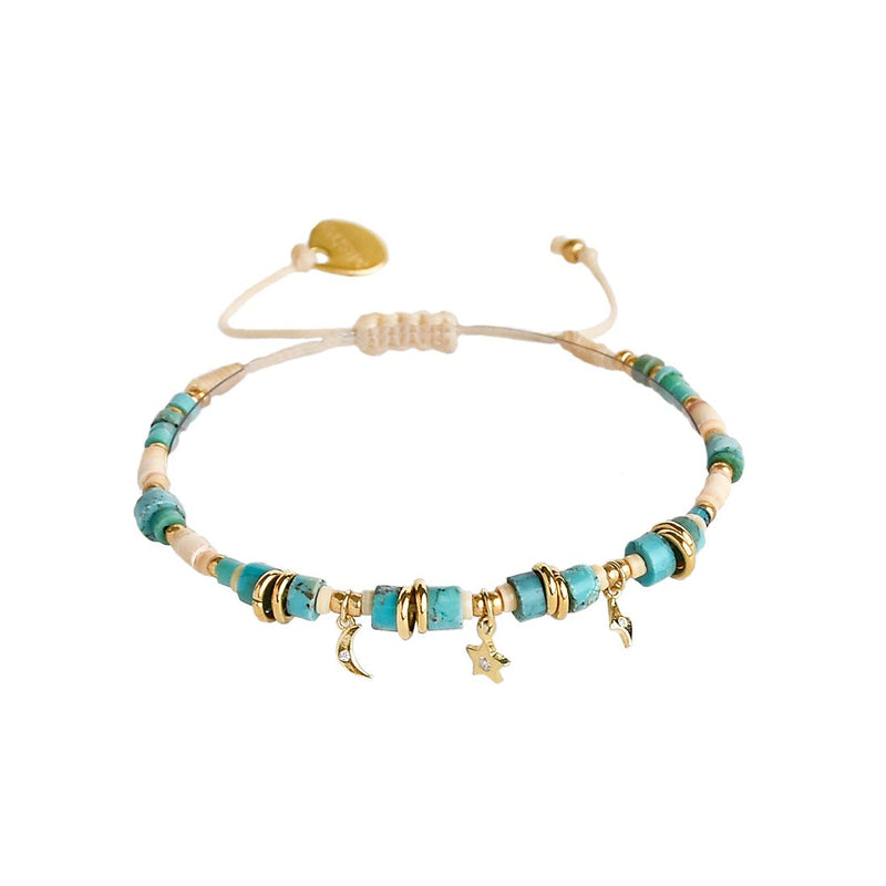 Mishky Charmy Turquoise Bracelet