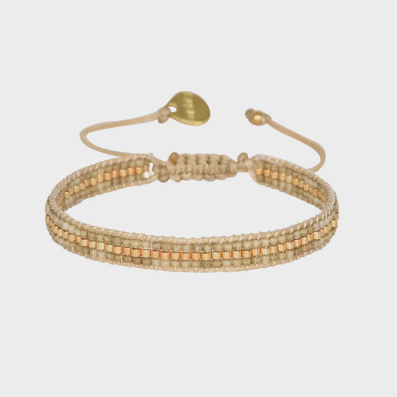 Mishky Track 3 Bracelet - Gold