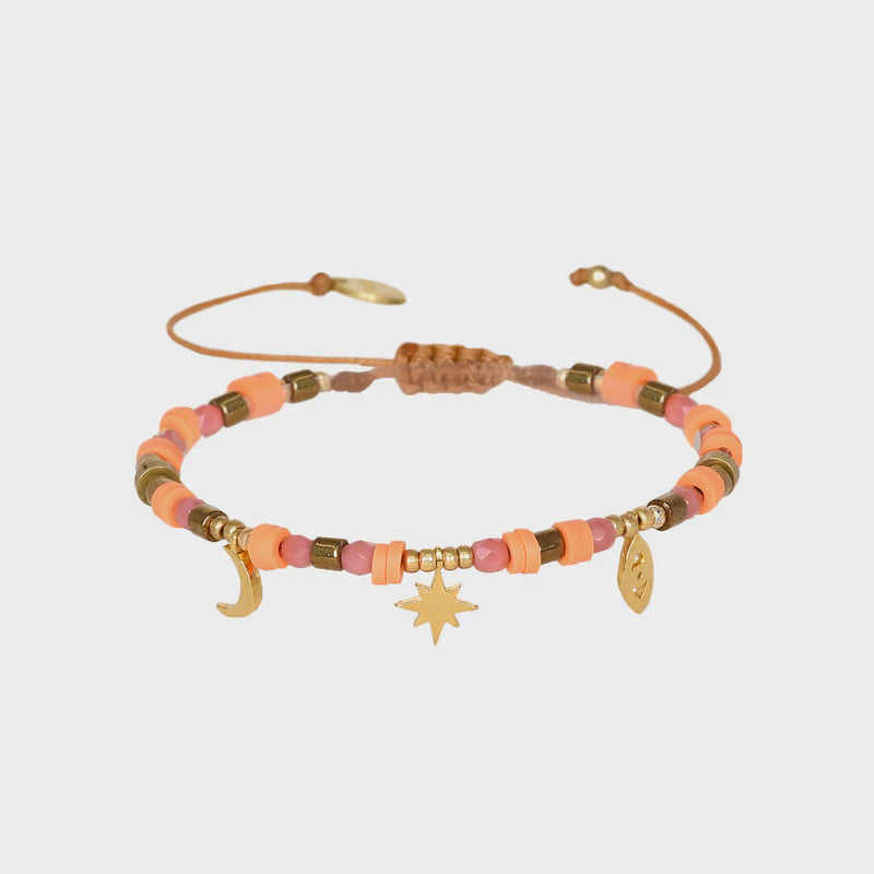 Mishky Charmy Bracelet- Orange