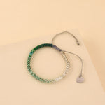 Mishky Hoopys Bracelet - Green/Silver