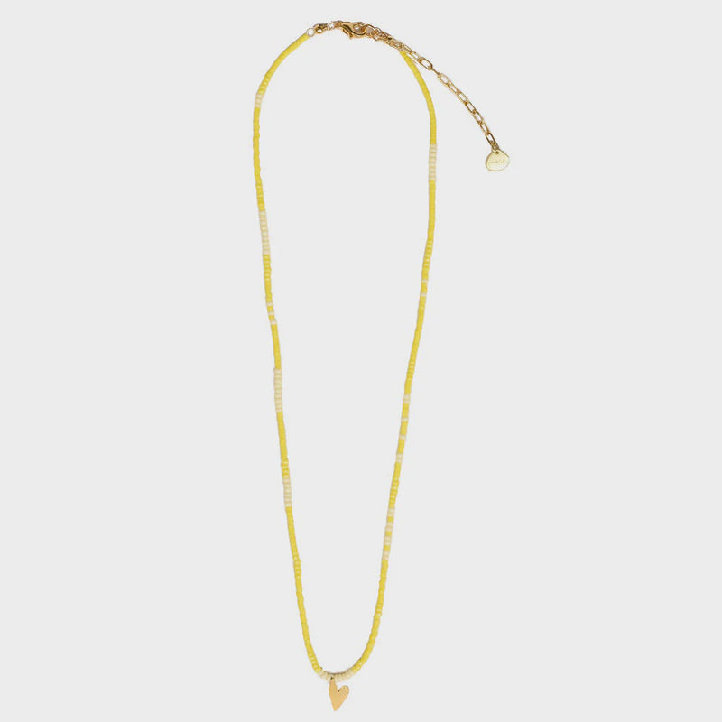 Mishky Summer Love Necklace - Yellow