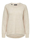 Selected Femme Lulu L/S Knit - Birch