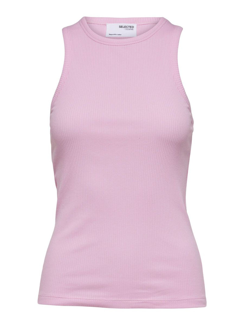 Selected Femme Anna O-Neck Tank Top - Sweet Lilac