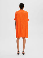 Selected Femme Abienne Dress - Orange
