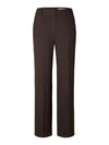 Selected Femme Wide Leg Suit Trousers - Java