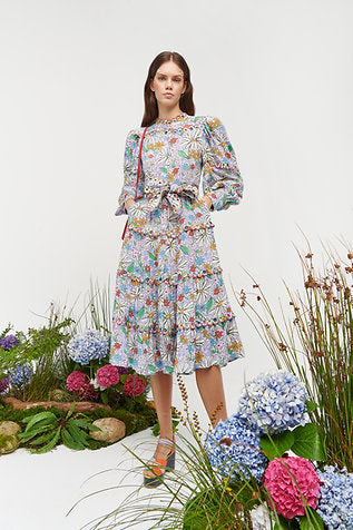 CeliaB Oliver Midi Dress - Multi