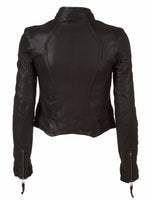 MDK Rucy Leather Jacket - Black