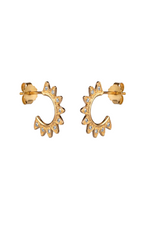 Enamel Copenhagen Veda Earrings - Gold