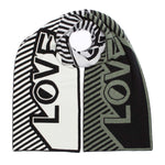 Green Thomas Love Blanket Scarf - Mono Mix