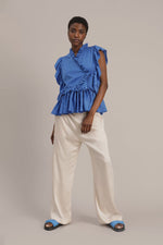 Munthe Jox Top - Turquoise