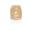 Anna Beck Classic Saddle Ring - Gold & Silver