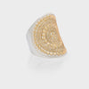 Anna Beck Classic Saddle Ring - Gold & Silver