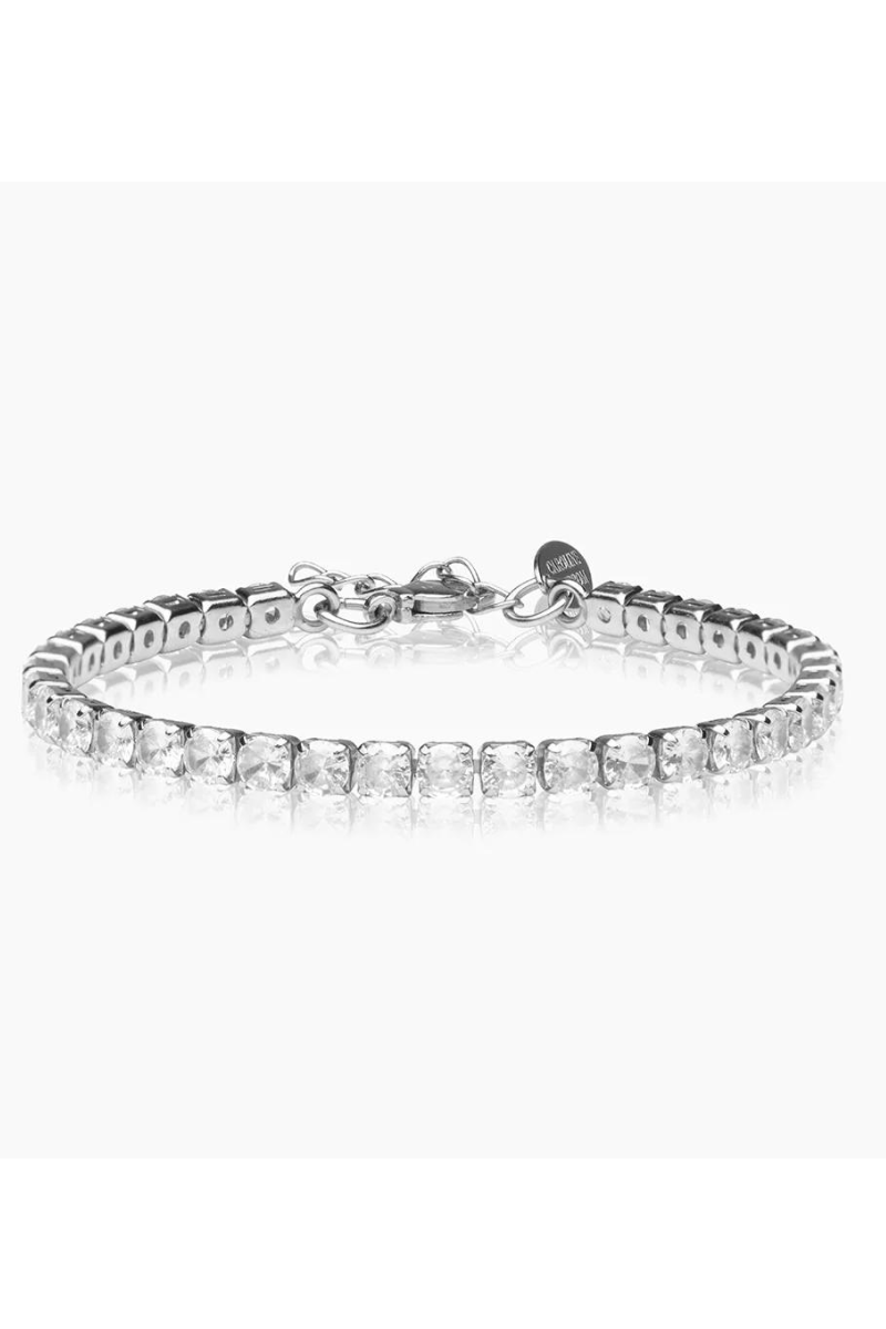 Caroline Svedbom Zara Bracelet Silver - Crystal
