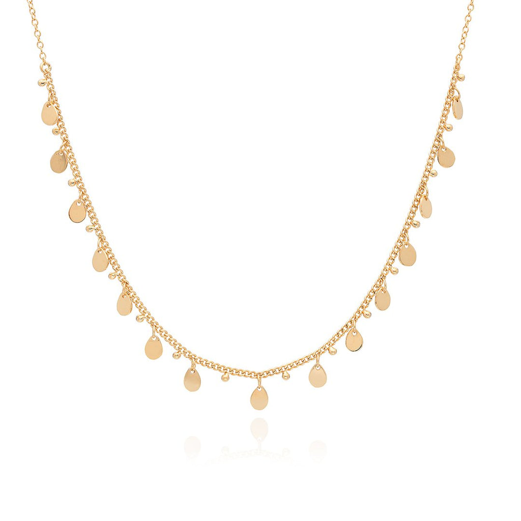 Anna Beck Classic Charm Necklace - Gold 
