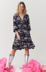 Moliin Louise Dress - Evening Blue