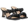 Shoe Biz Vaje Smoothie  Leather Sandal - Black