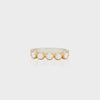 Anna Beck White Agate Multi Stone Ring - Gold