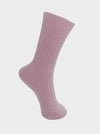 Black Colour Afrodite Alpacamix Sock - Rose