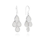 Anna Beck Chandelier Dotted Earrings - Sterling Silver