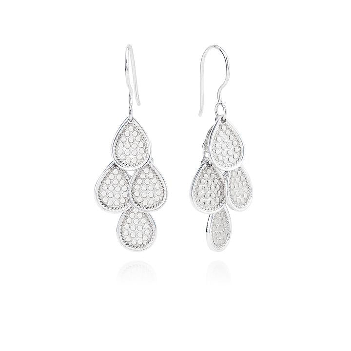 Anna Beck Chandelier Dotted Earrings - Sterling Silver