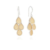 Anna Beck Dotted Chandelier Earrings - Gold