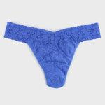 Hanky Panky Signature Lace Original Thong - Sea Blue