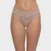 Hanky Panky Signature Lace Original Thong - Taupe