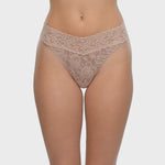 Hanky Panky Signature Lace Original Thong - Taupe