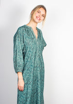 Primrose Park Zion Needle Cord Dress - Teal