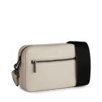 Markberg EleaMBG Crossbody Bag, Grain - White Sand w/Black