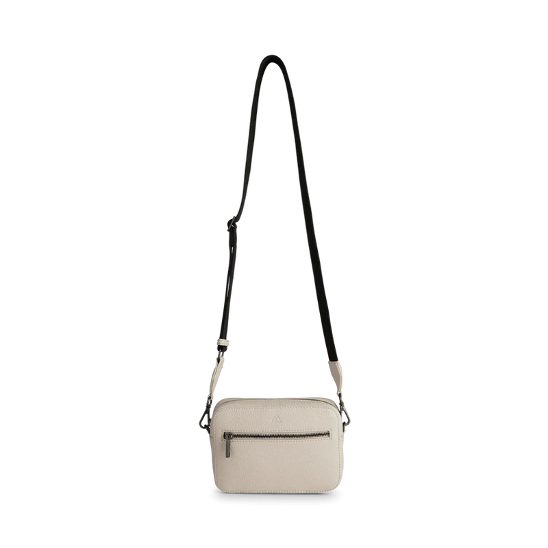Markberg EleaMBG Crossbody Bag, Grain - White Sand w/Black