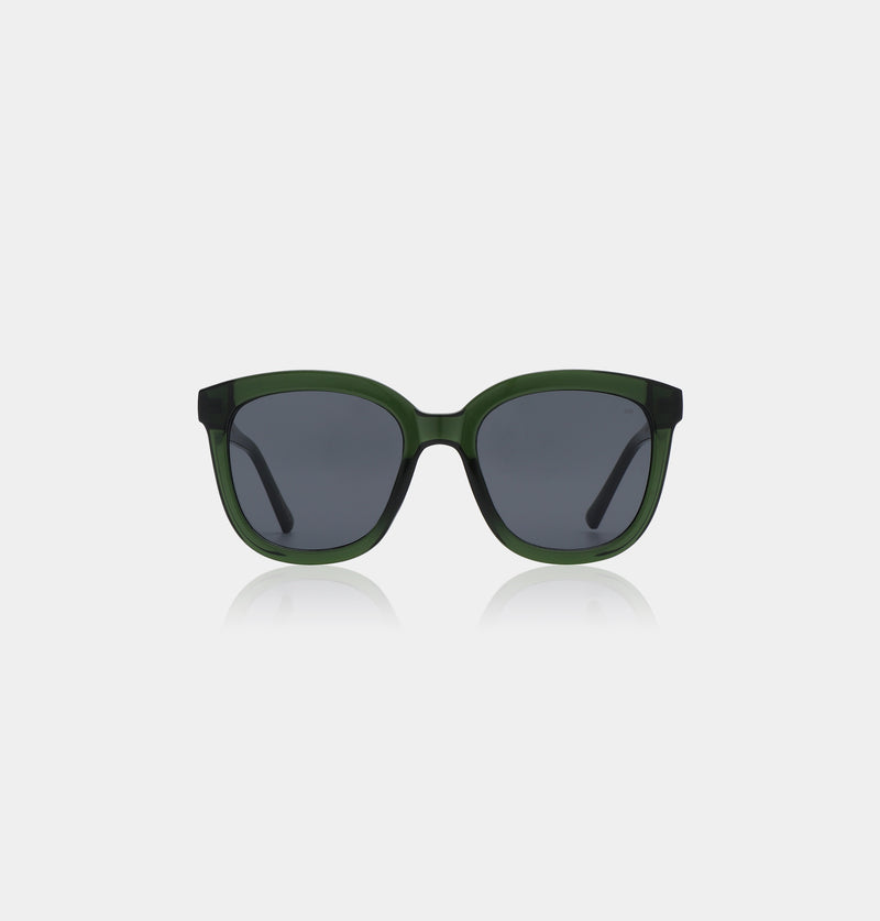 A.Kjaerbede Billy Sunglasses - Dark GreenTransparent