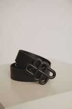 Munthe Matter Belt - Black Leather