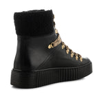 Shoe The Bear Agda Leather Warm Boot - Black