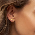 Lulu Copenhagen Blink Earring - Brushed Gold