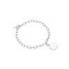 Anna Beck Classic Smooth Rim Charm Bracelet - Gold & Silver