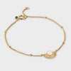 Enamel Copenhagen Soleil Bracelet - Daisy Gold