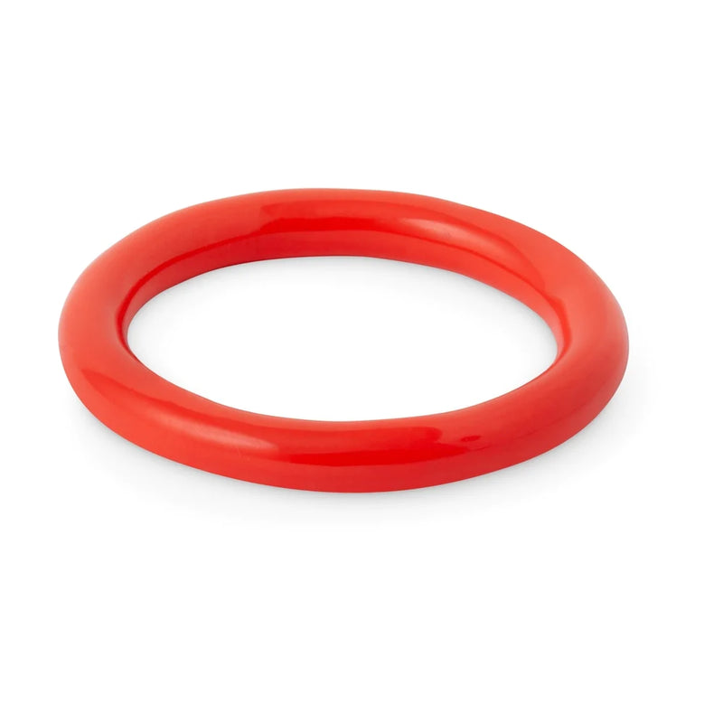 LULU Copenhagen Colourful Enamel Ring - Lipstick Red