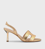 Shoe Biz Clarissa Sandal - Gold